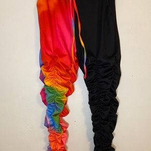 Multi-colored sweats